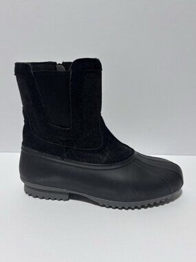 Propet Women’s Inslay Black Winter Boots, Size 9 X(2E)
